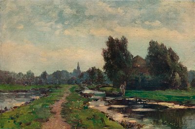 Près de Gouda, 19e siècle - Willem Roelofs