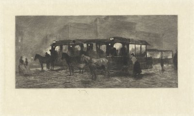 Place le soir - Willem Steelink (II)