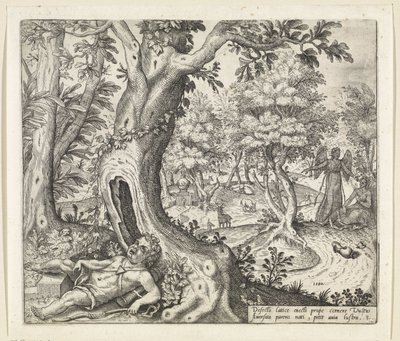 Agar et Ismaël dans le désert - Willem Thibaut