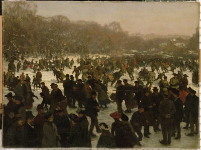Patinage dans Haagse Bos - Willem Tholen
