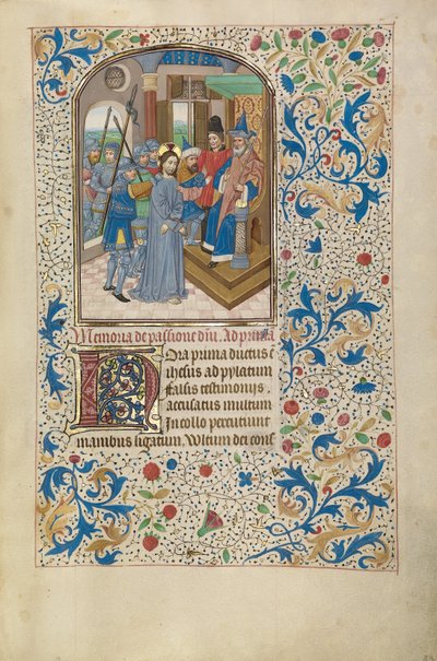 Christus vor Pilatus - Willem Vrelant