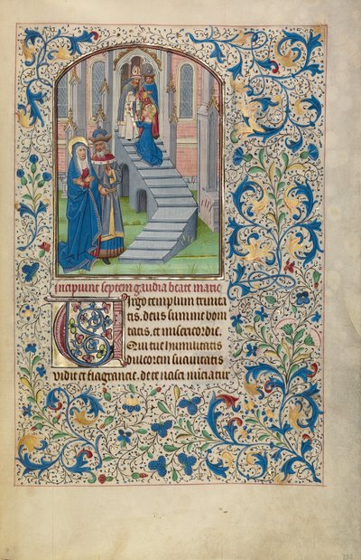 La présentation de la Vierge au Temple - Willem Vrelant