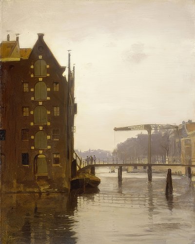 Entrepôt sur un canal d