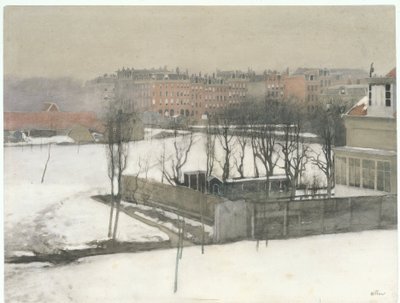 Vue sur le parc de l