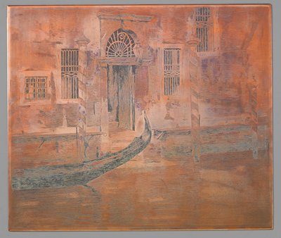 Gondole arrivant dans le Grand Canal, Venise - Willem Arnoldus Witsen