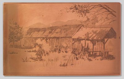 Long bâtiment annexe, Gambar - Willem Arnoldus Witsen