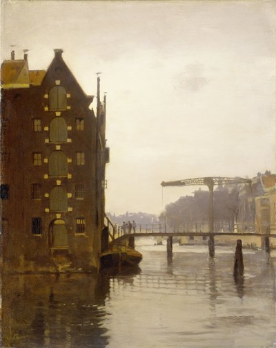 Entrepôts sur un canal d