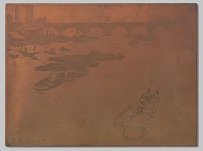 Navires sur la Tamise - Willem Arnoldus Witsen