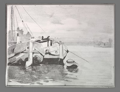 Deux bateaux - Willem Arnoldus Witsen