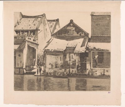 Maisons le long d
