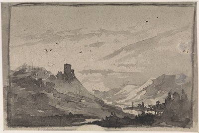 Paysage de montagne - Willem de Famars Testas