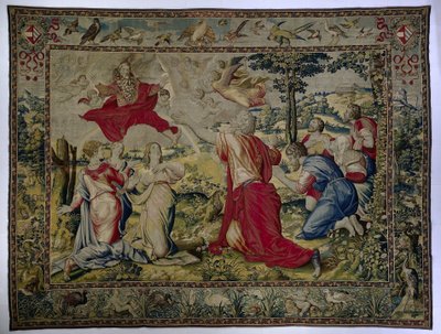 Dieu bénit la famille de Noé - Willem de Pannemaker