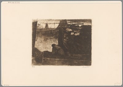 Homme sur le quai d