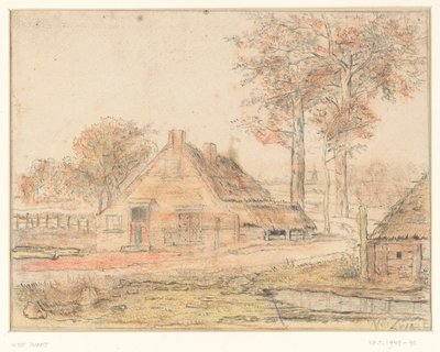 Ferme dans un paysage - Willem de Zwart
