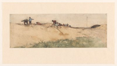 La carrière de sable - Willem de Zwart