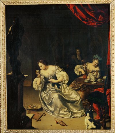 Le The - Teatime ... - Willem van (after) Mieris