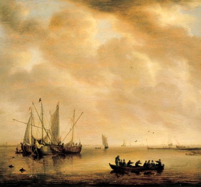 Paysage marin - Willem van Diest