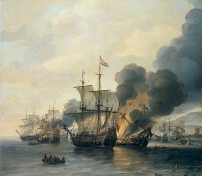 La bataille de Livourne, 4 mars 1653 - Willem van Diest