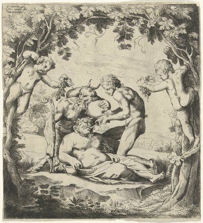 Bacchus buvant - Willem van Haecht (II)