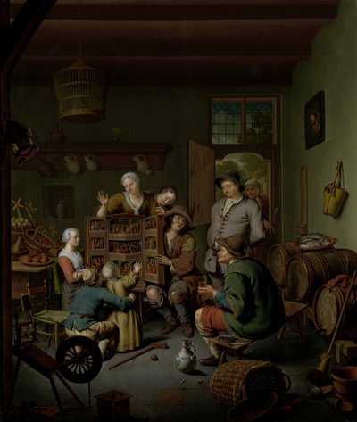 Le Raree-show - Willem Van Mieris