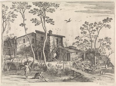 Paysage avec Tobie et l