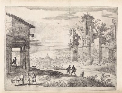 Paysage avec le Bon Samaritain à l