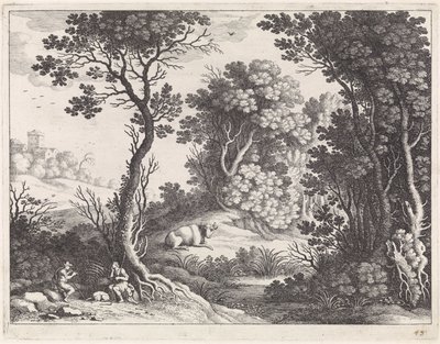 Mercure, Argus et Io - Willem van Nieulandt (II)