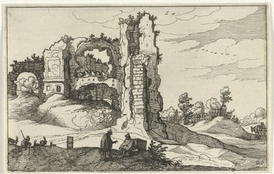 Ruine avec une porte - Willem van Nieulandt (II)