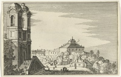 Trinità dei Monti à Rome - Willem van Nieulandt (II)