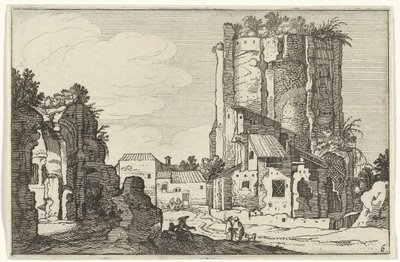 Deux ruines - Willem van Nieulandt (II)