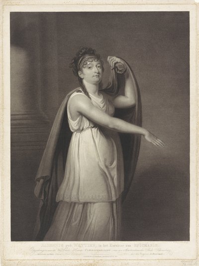 Portrait de Johanna Cornelia Ziesenis-Wattier - Willem van Senus