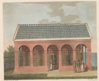 La Chaumière Habitée par Czar Pierre le Grand à Zaandan en 1697 - Willem van Senus