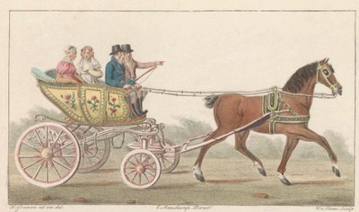 Petit chariot de jeu de la Zaan, 1824 - Willem van Senus