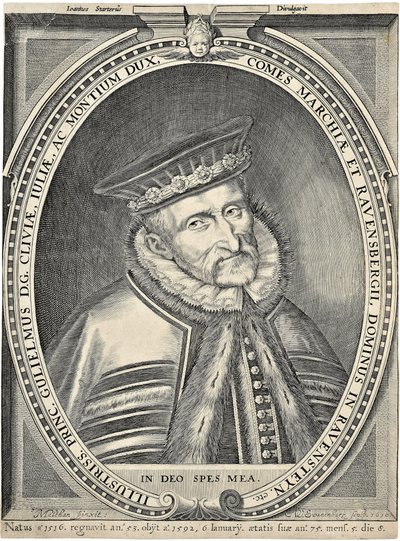 Portrait du duc Guillaume de Jülich-Clèves-Berg 1516-1592, 1610 - Willem van Swanenburgh