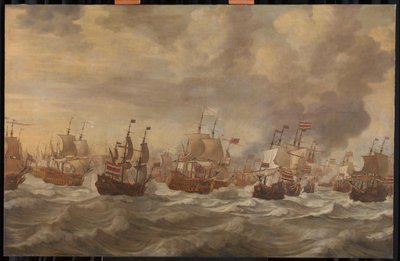 Épisode de la bataille navale des quatre jours - Willem van de the Elder Velde