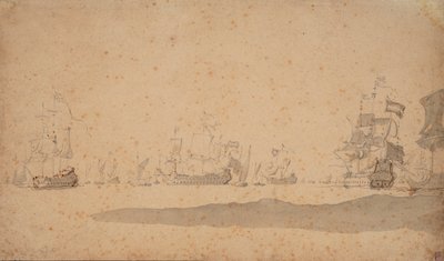 La flotte hollandaise à l