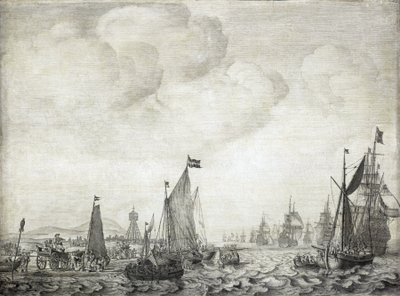 Navires marchands vers l