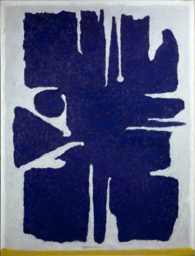 Aru bleu foncé - Willi Baumeister