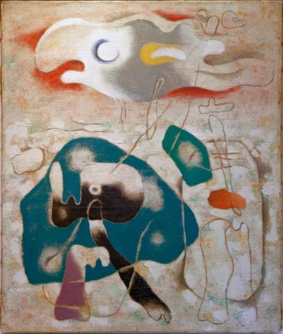 Eidos avec grande amibe - Willi Baumeister