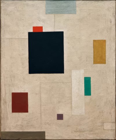 Figurine avec fond noir - Willi Baumeister