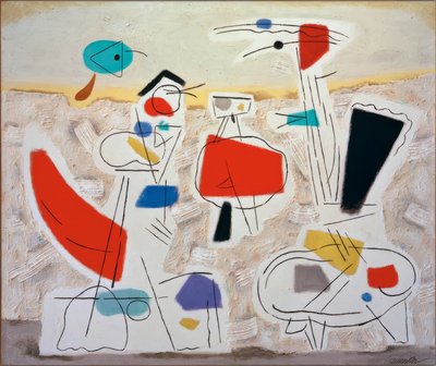 Paysage serein II - Willi Baumeister