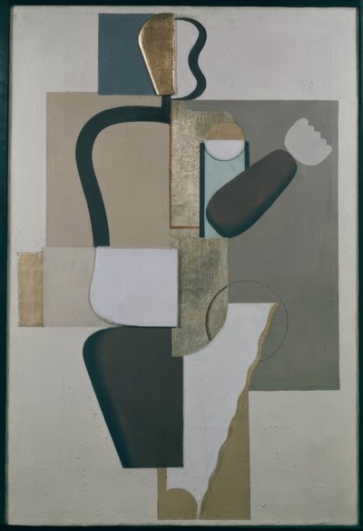 Peinture murale avec des métaux - Willi Baumeister