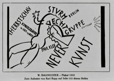 Affiche  - Willi Baumeister