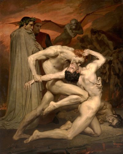 Dante et Virgile - William-Adolphe Bouguereau