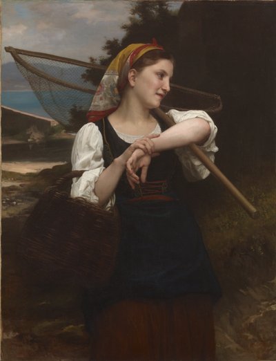 La fille du pêcheur - William-Adolphe Bouguereau