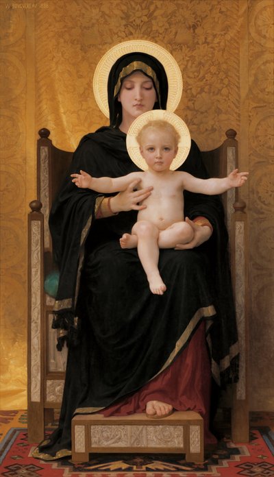 Vierge et Enfant - William Adolphe Bouguereau