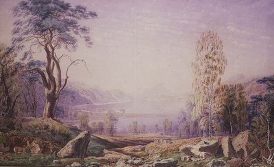 Loch Garry, Invernesshire, automne 1856 - Joseph Mallord William Turner