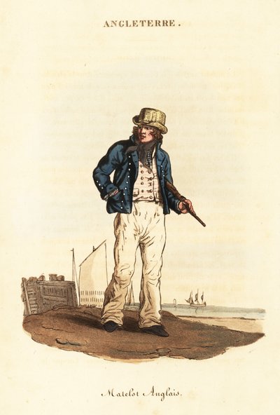 Marin britannique dans la marine de Lord Nelson - William (after) Alexander