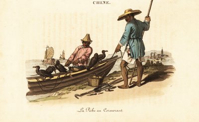 Pêcheurs chinois et leurs cormorans - William (after) Alexander