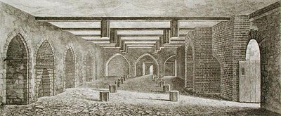 Caveau du complot de la poudre sous le palais de Westminster - William (after) Capon